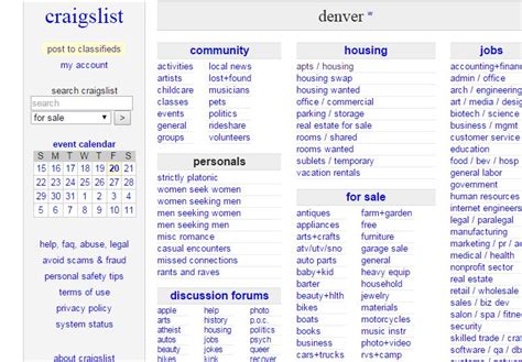 craigslist denver for sale|denver craigslist for sale by owner.